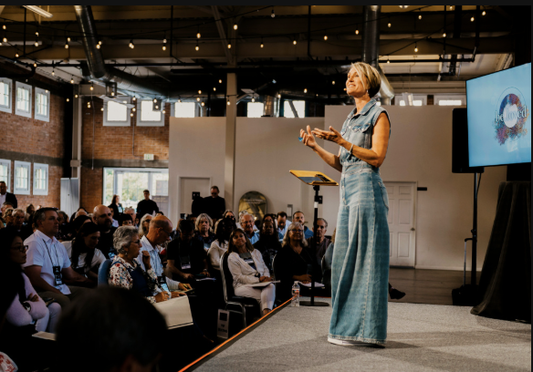 Beth is a key-note speaker.